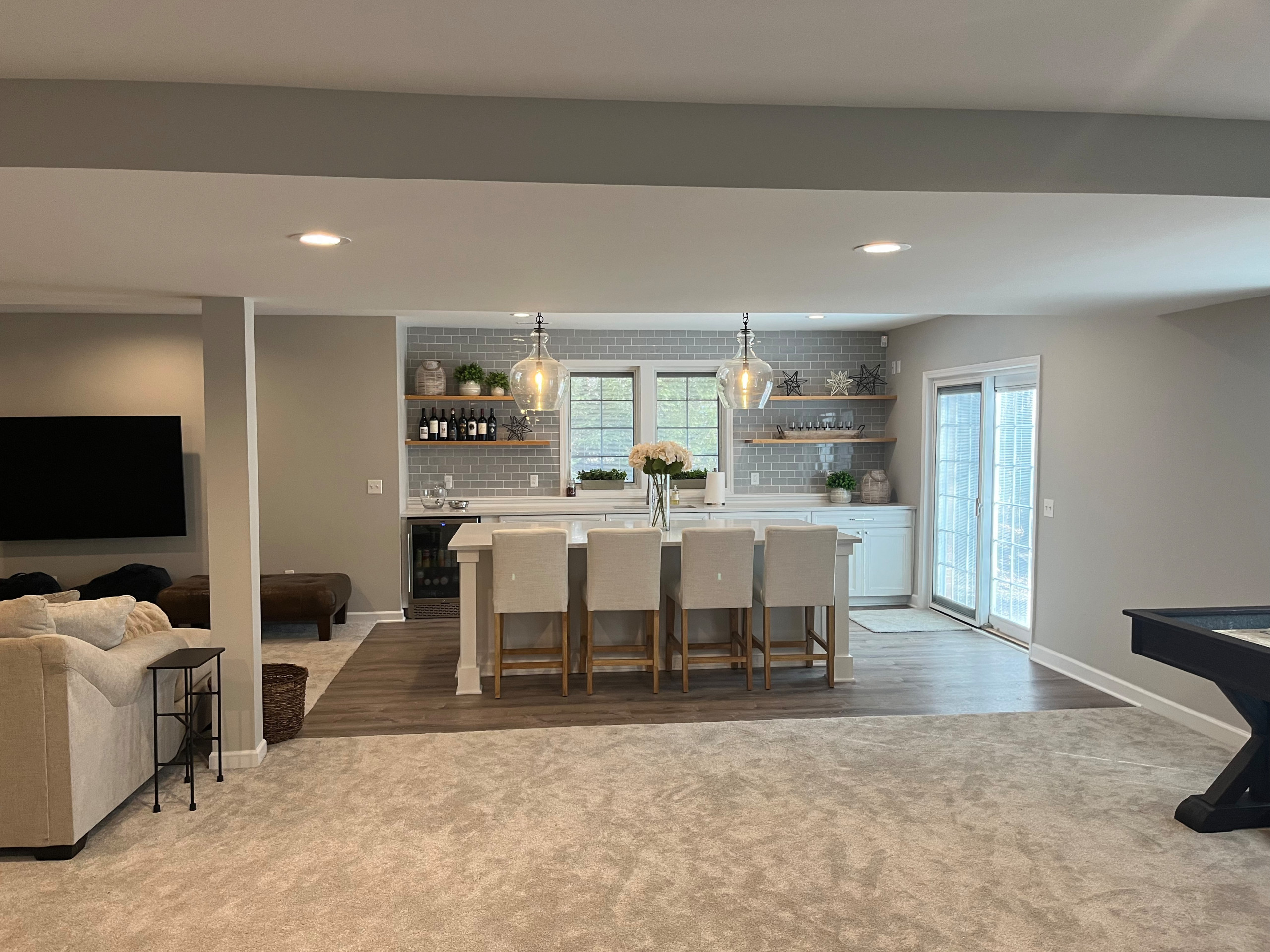 Home Bar Installation