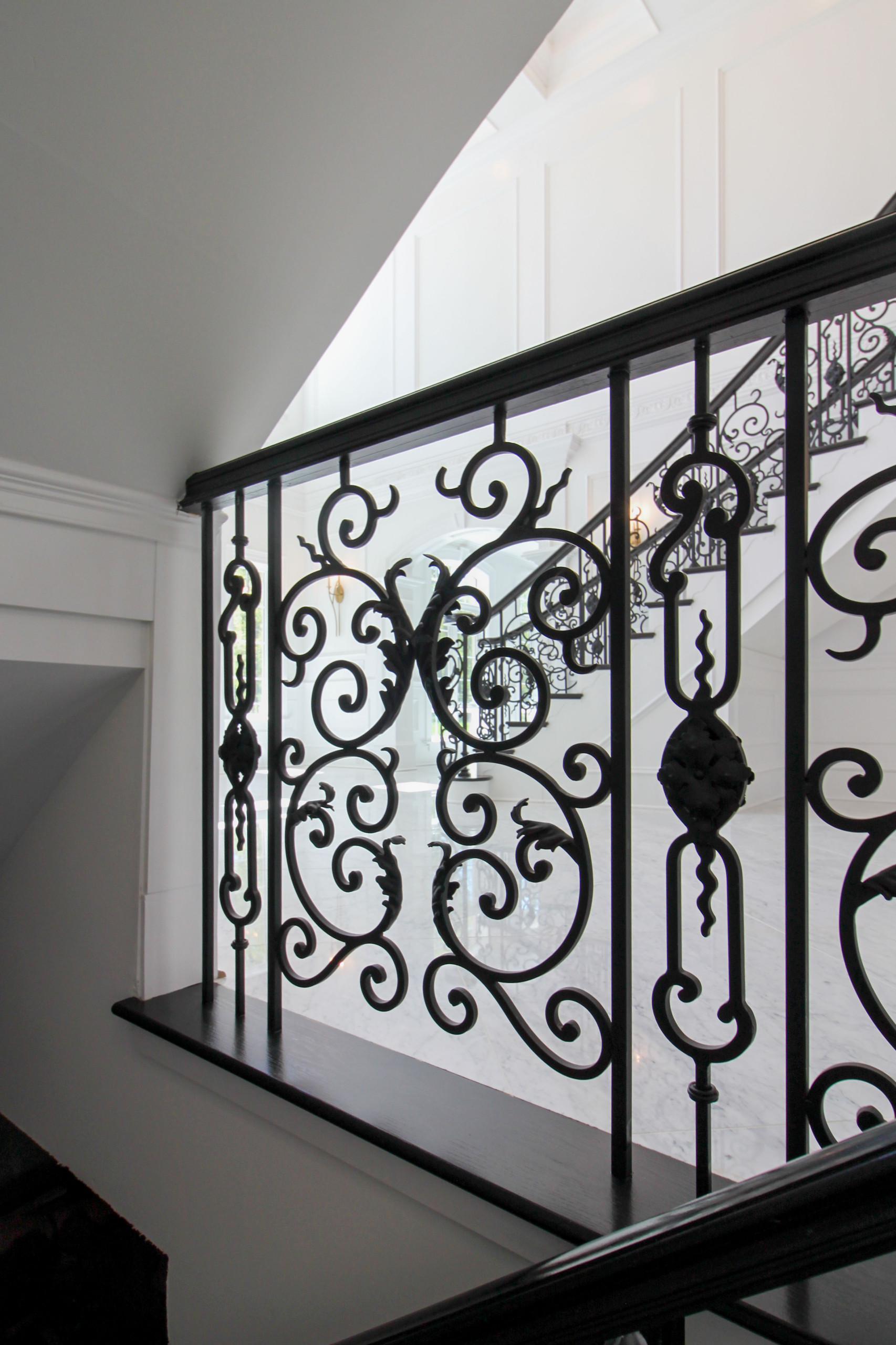 92_Grand Double Staircase in Exquisite Custom Home, Great Falls VA 22066