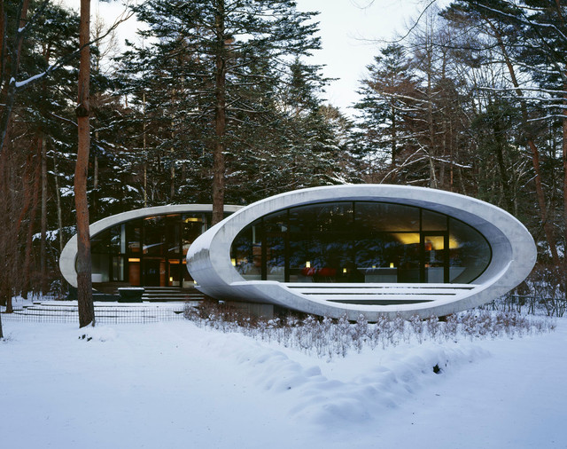Shell trendy-hus-og-facade