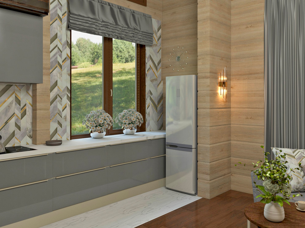 Фрагмент кухни-столовой