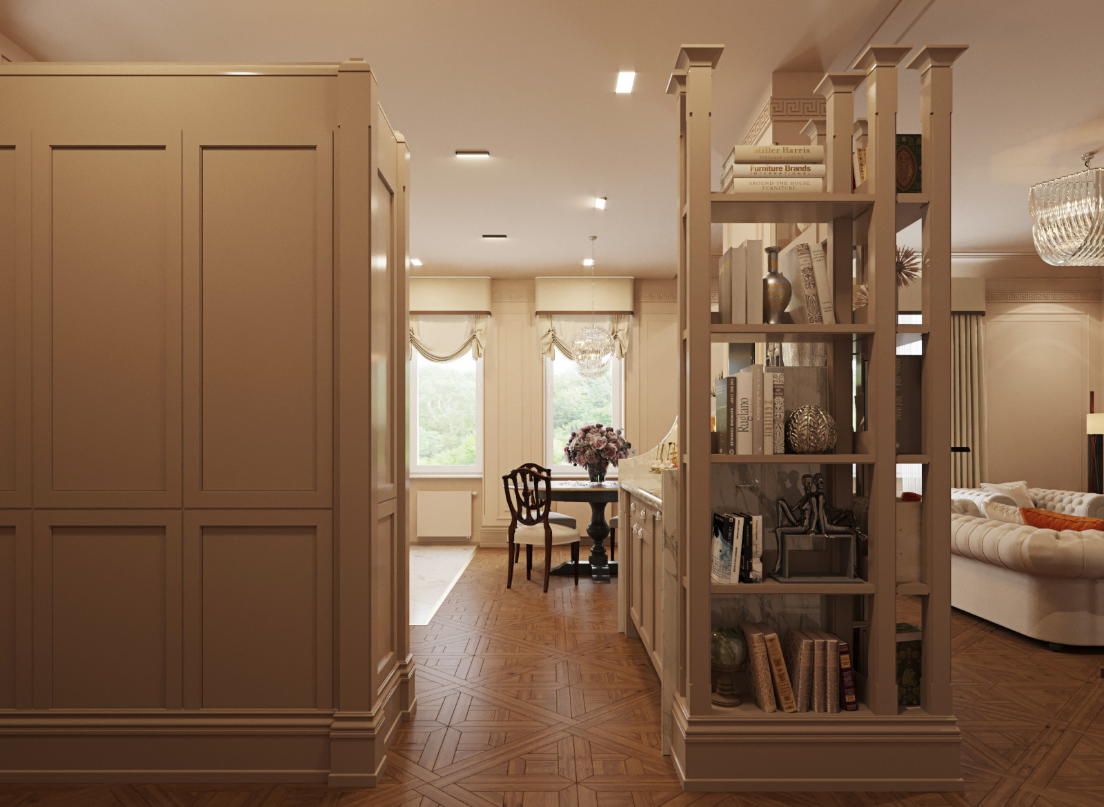 Неоклассика в ЖК "«Duderhof Club»