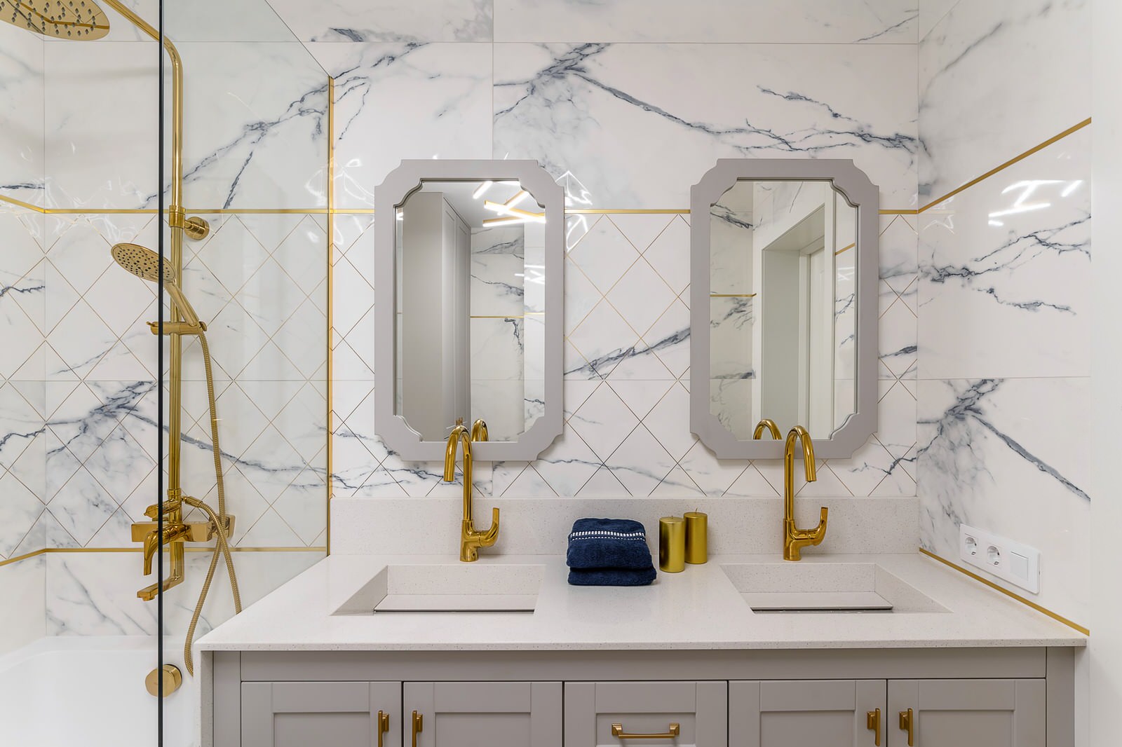 Реализованный дизайн проект квартиры ЖК "Театральный"