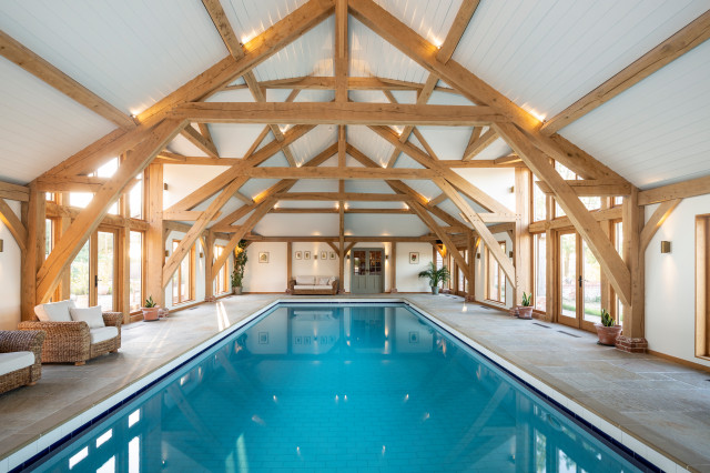 Interior view swimming-pool