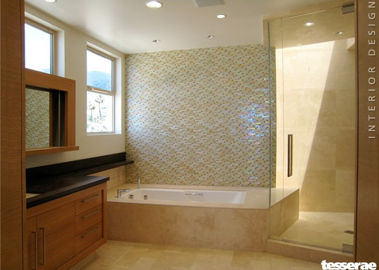 This is an example of a modern bathroom in DC Metro.