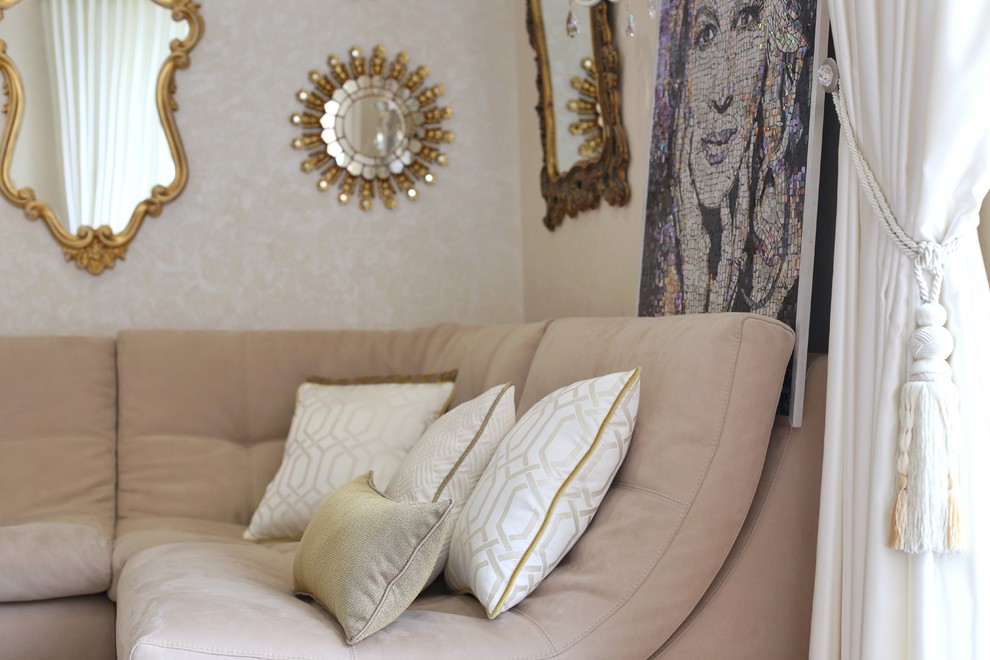 Текстиль в квартире Екатерины Одинцовой