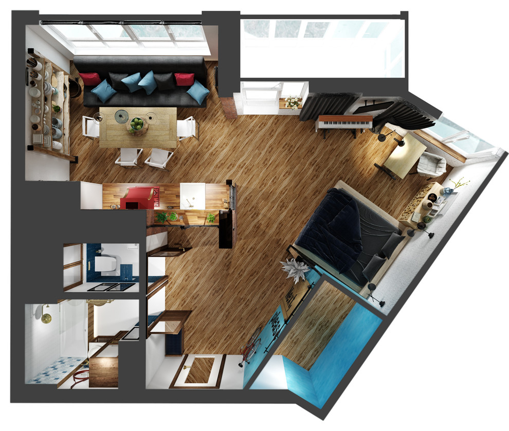 Дизайн-проект квартиры в Москве