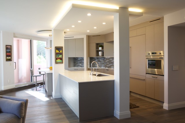 Belle cuisine moderne minimalistisch-kueche