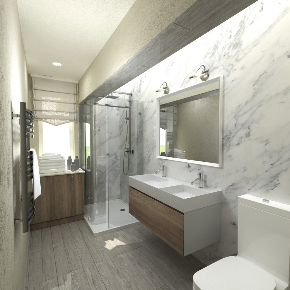 Частный дом для северных широт в современном стиле.