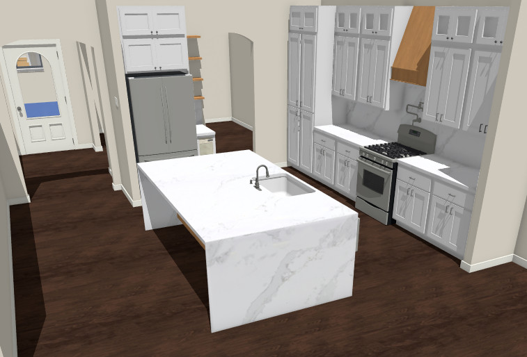 Contemporary KItchen Remodeling in Cypress