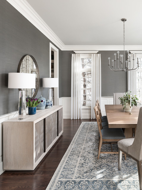 Transitional Dining Room 