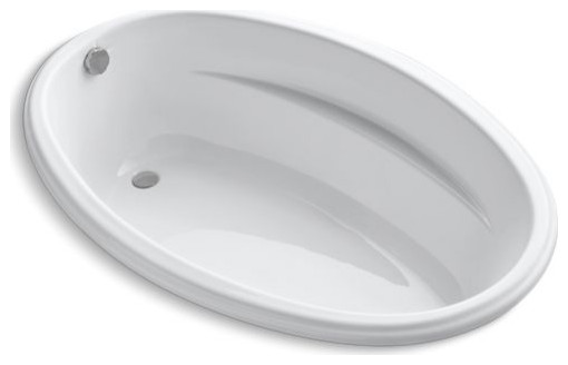 Kohler 6040 60"x40" Drop-In Bath, White