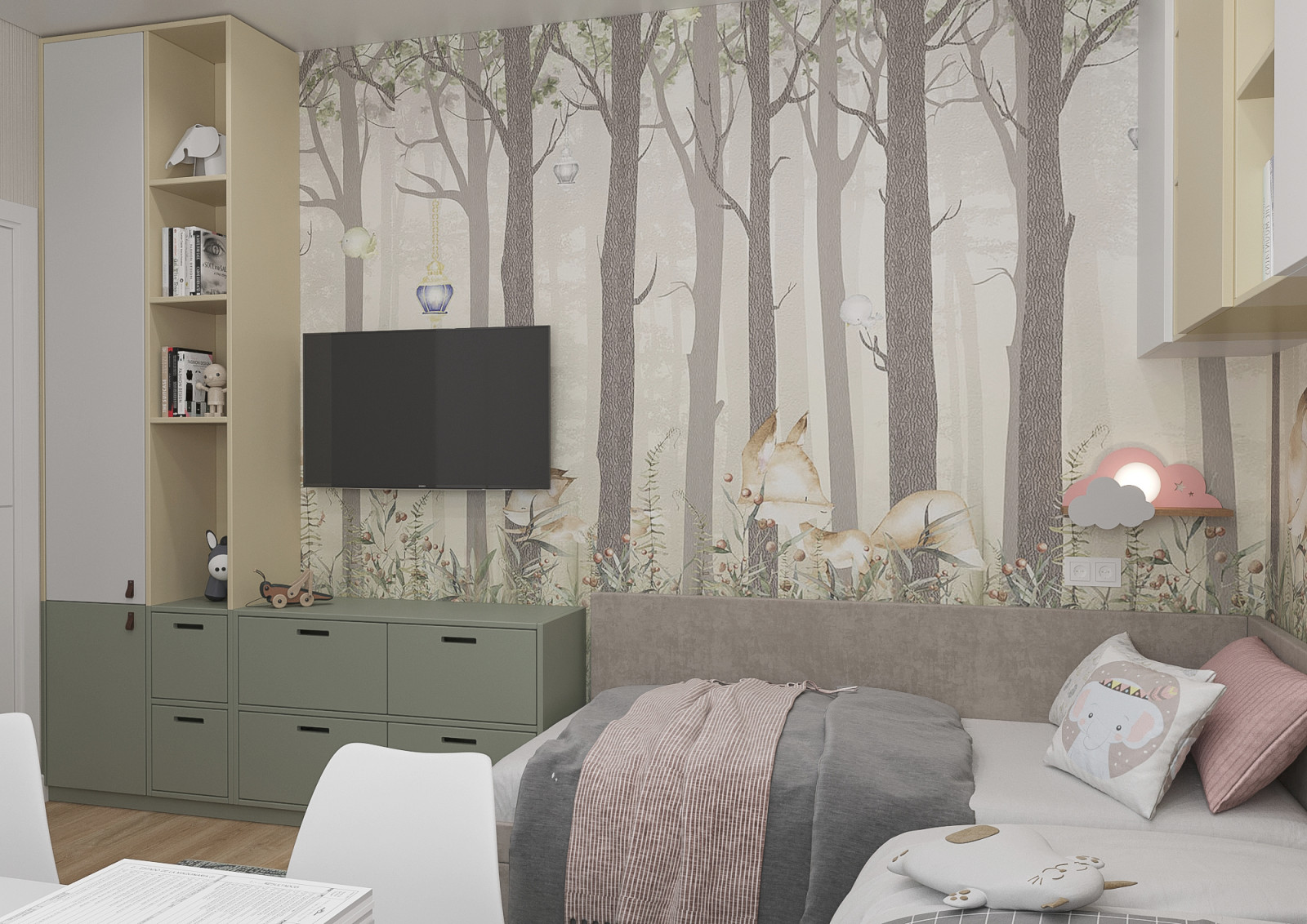 Спальня для девочек 3