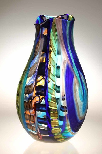 Murano Glass Studio Vases