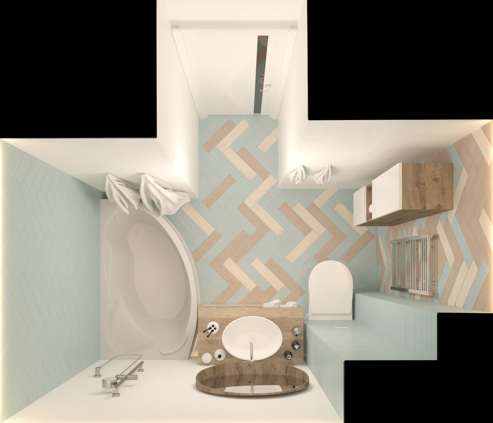 Современная 4хкомнатная квартира для большой семьи