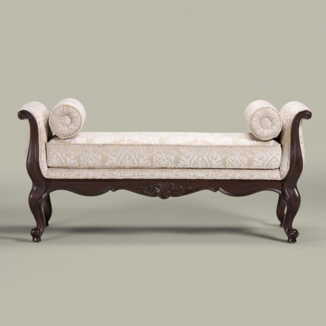 Ethan Allen Belfiore Bench View In Your Room Houzz Belfiore Bench Traditional Upholstered Benches