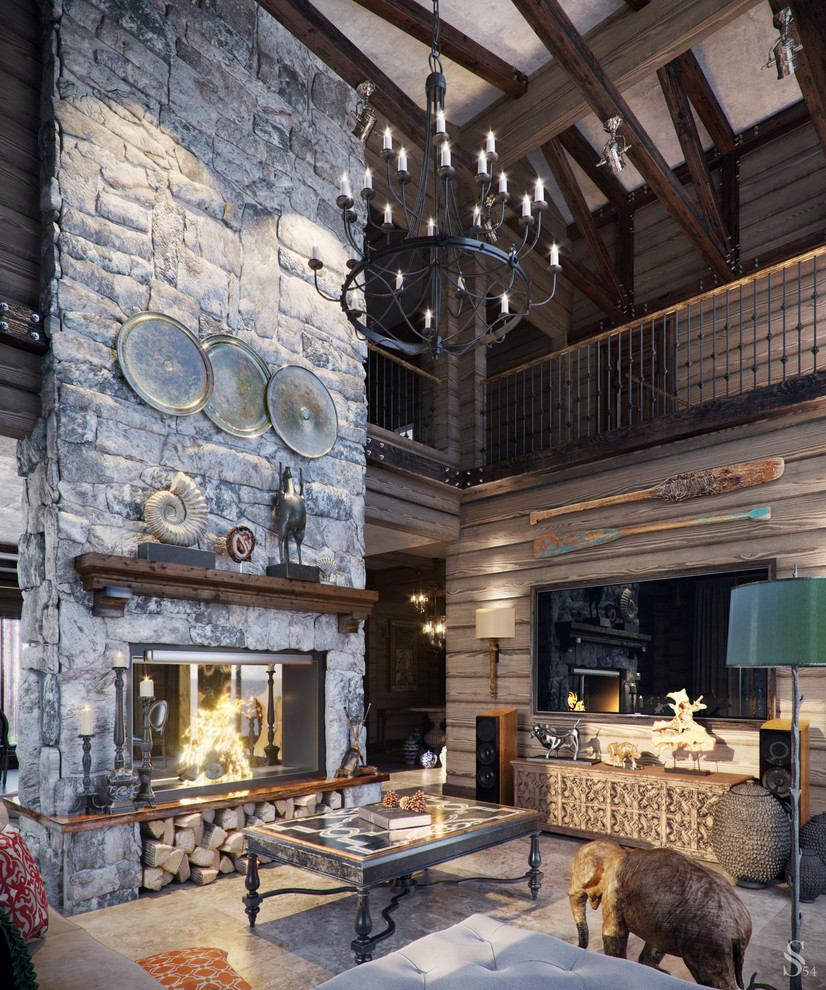 Деревянный дом на Медном озере