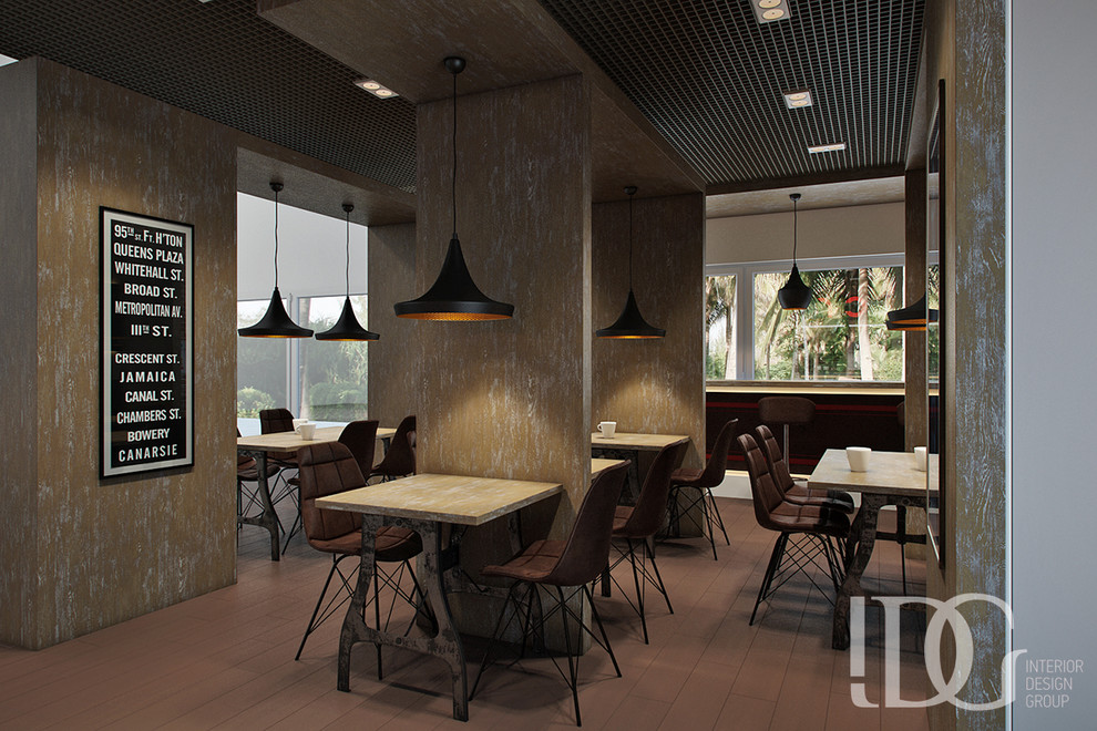 Дизайн кафе для автозаправок в Москве