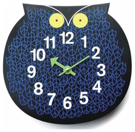 George Nelson Owl Clock