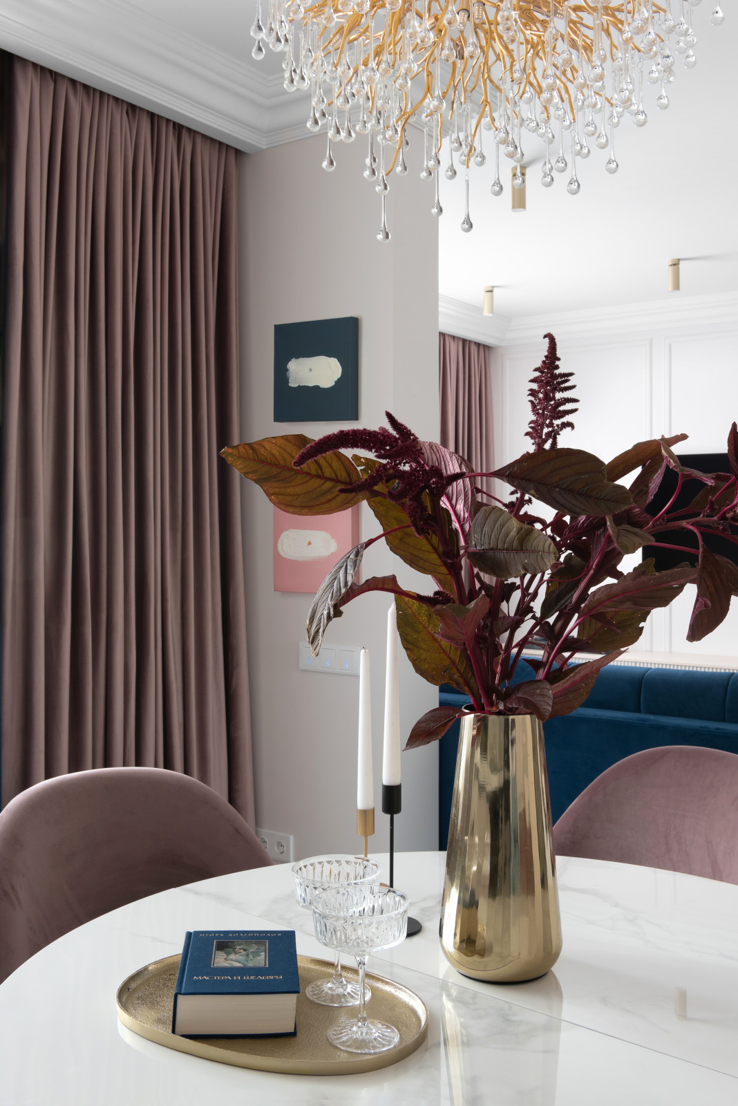 Реализованный проект двухкомнатной квартиры площадью 63,3 м2