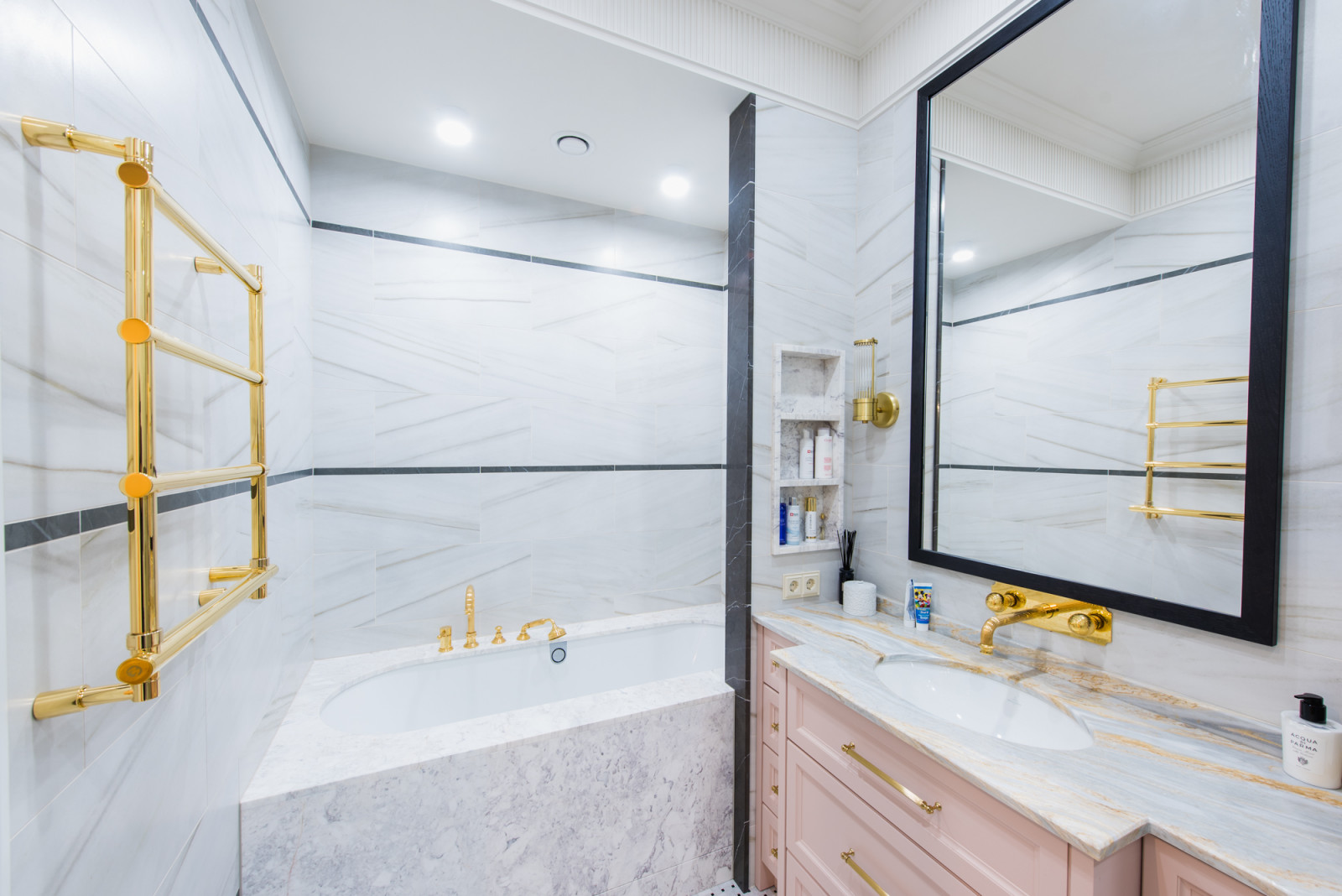 Двухкомнатная квартира по дизайн-проекту