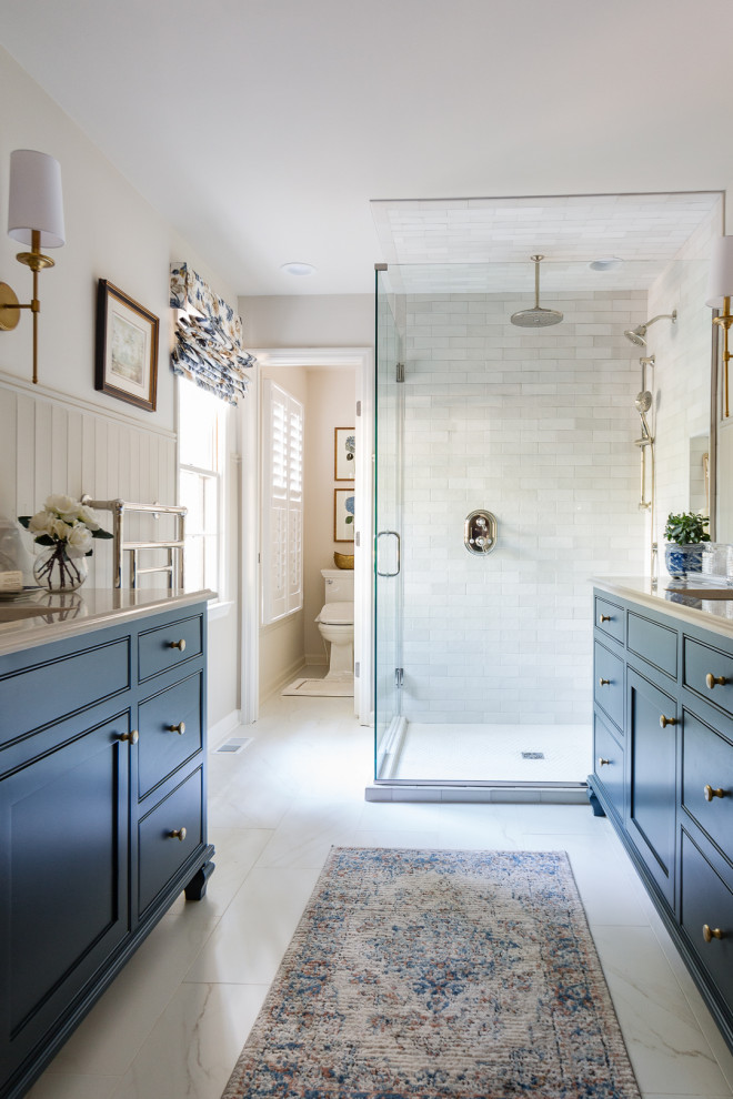 Elevated Cottage Bathroom Remodel Traditional Bathroom Birmingham