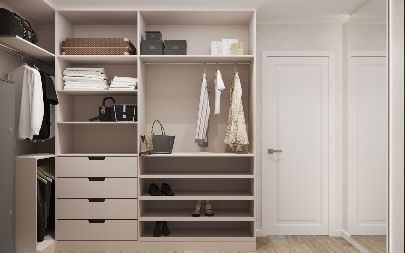 Квартира 80 м2 для семьи с двумя дочками