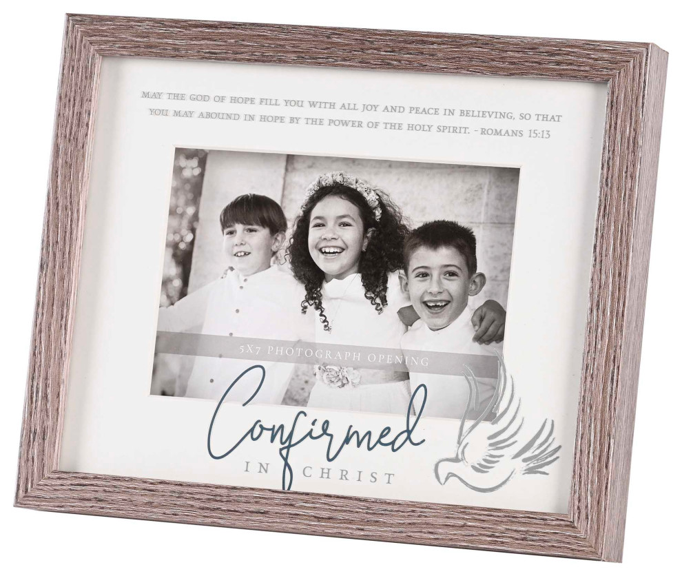 Photo Frame Confirmed In Christ - Rustic - Picture Frames - by New and ...
