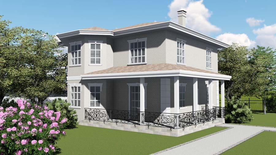 Дом в классическом стиле