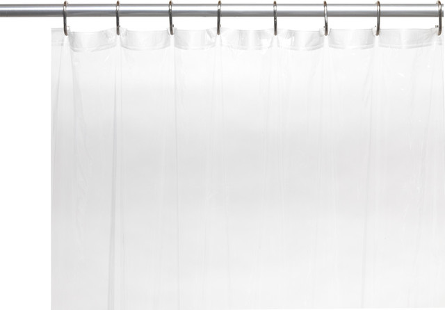 Vinyl Shower Curtain Liner, Hookless Shower Curtain Liner Stall Size