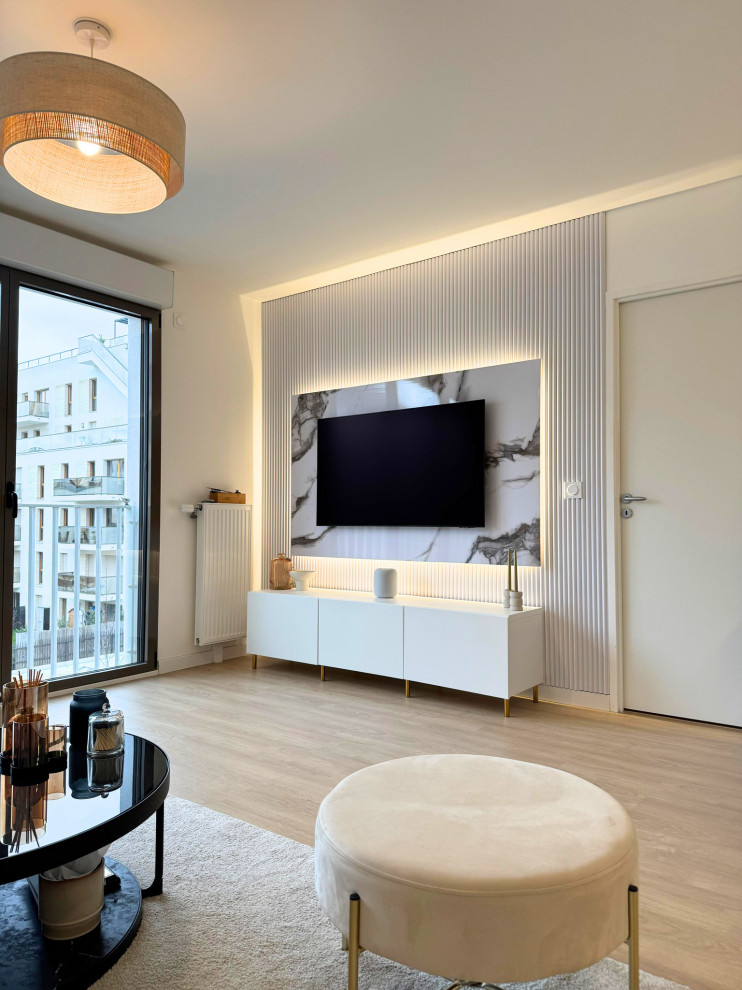 Projet d’aménagement d’intérieur d’un séjour en région parisienne de 25 m²