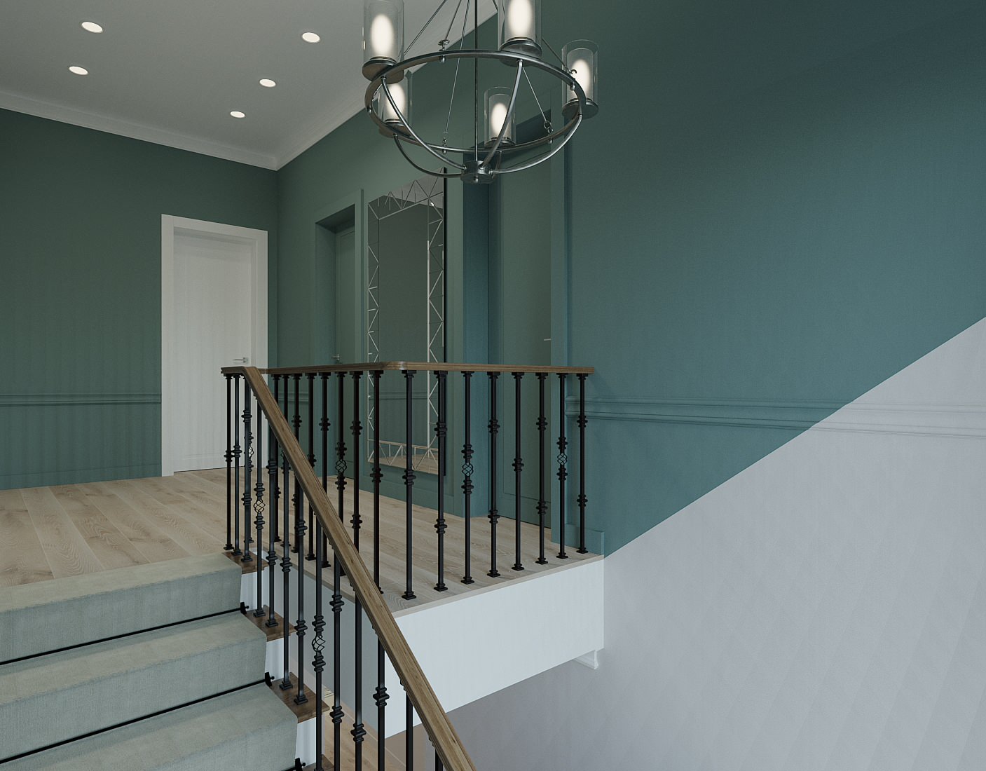 Лестница-холл "Дом Керченская"