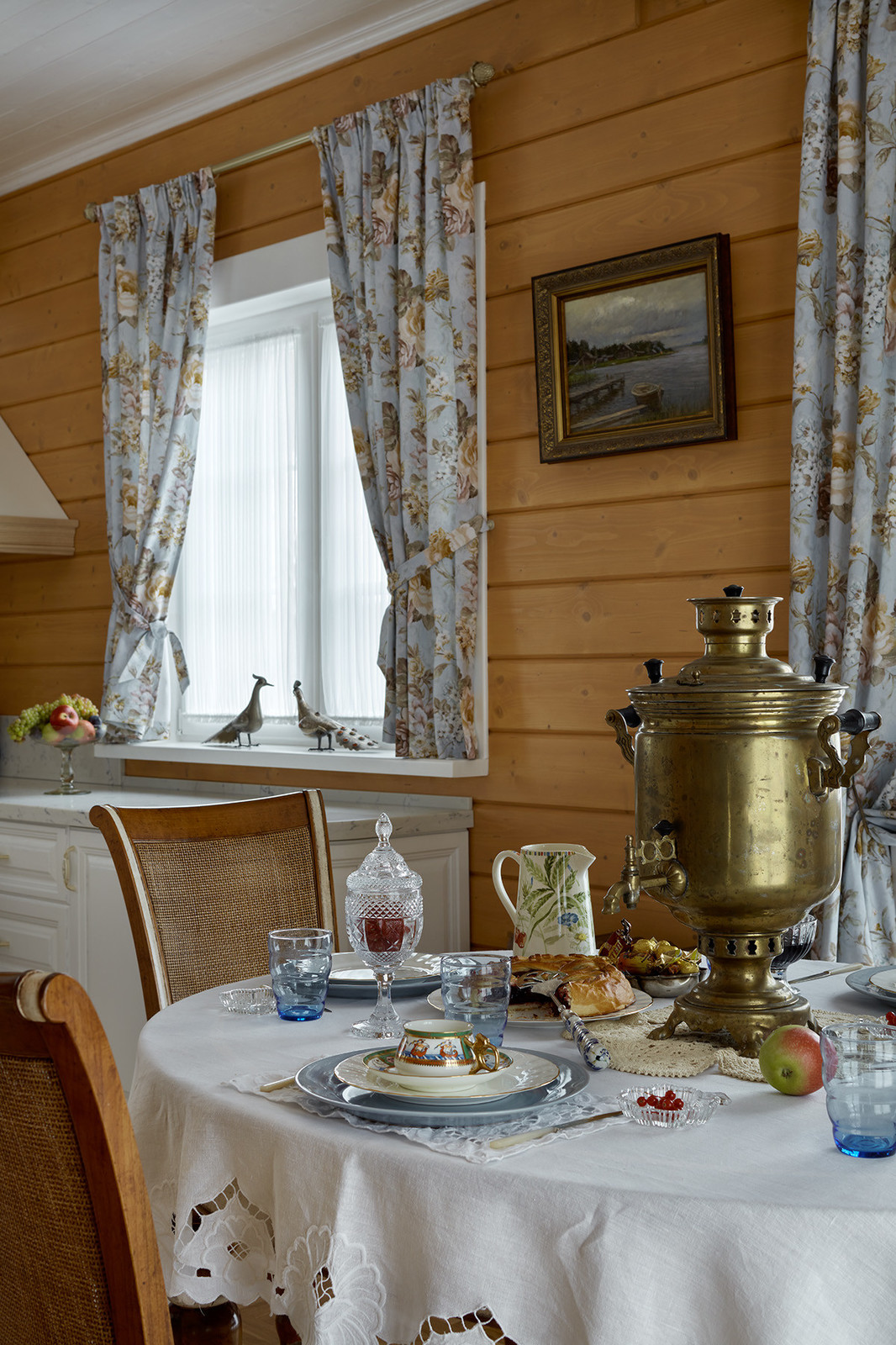 "Русская усадьба". Загородный дом в классическом стиле