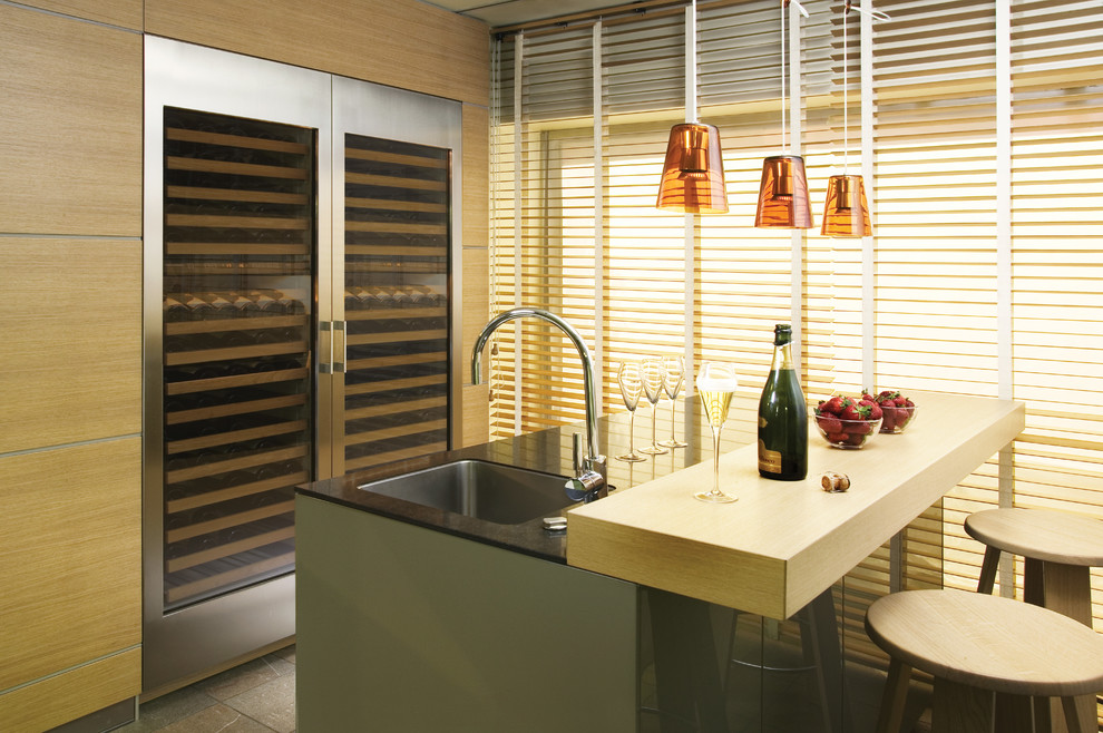 Винные шкафы в интерьере