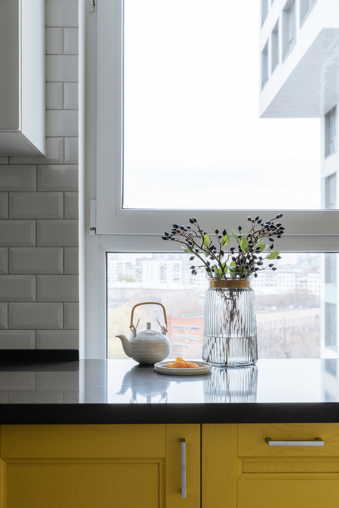 Яркий интерьер маленькой квартиры