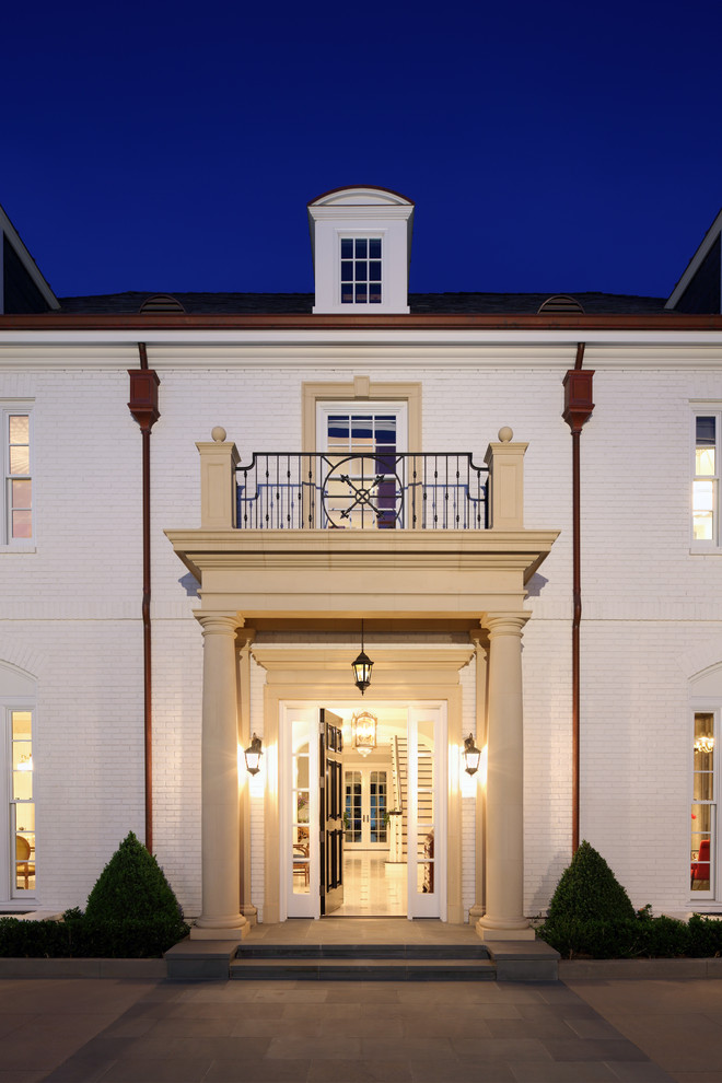 Classic Georgian Home - Traditional - Entry - Los Angeles - by Gordon ...