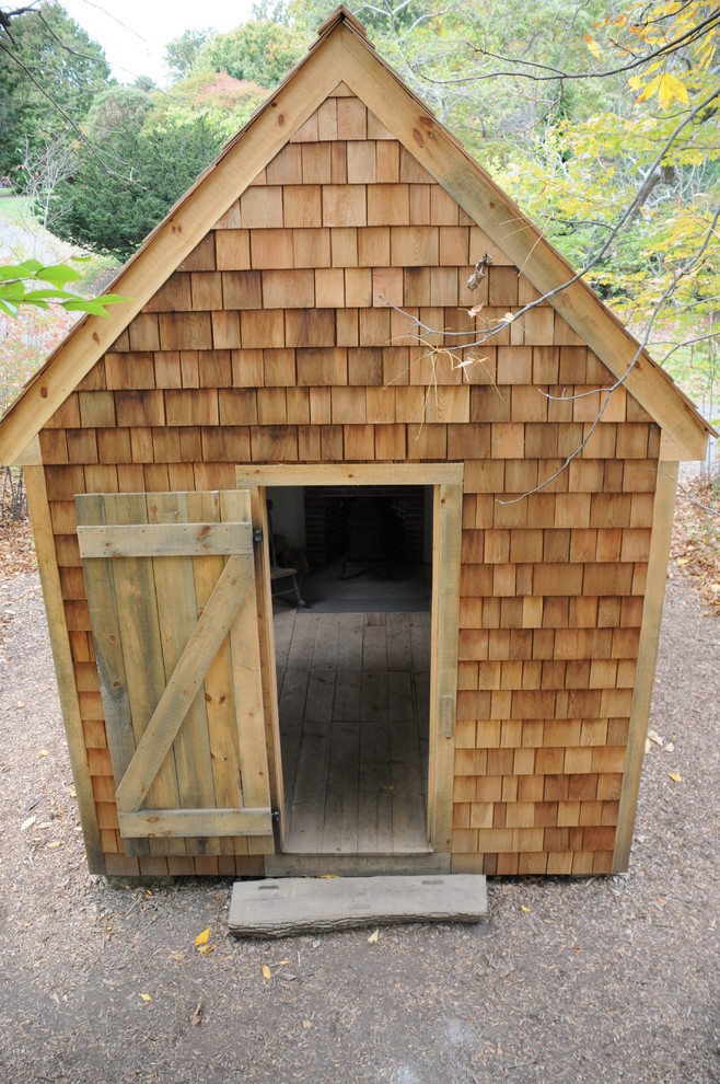 This is an example of a traditional shed and granny flat in Philadelphia.