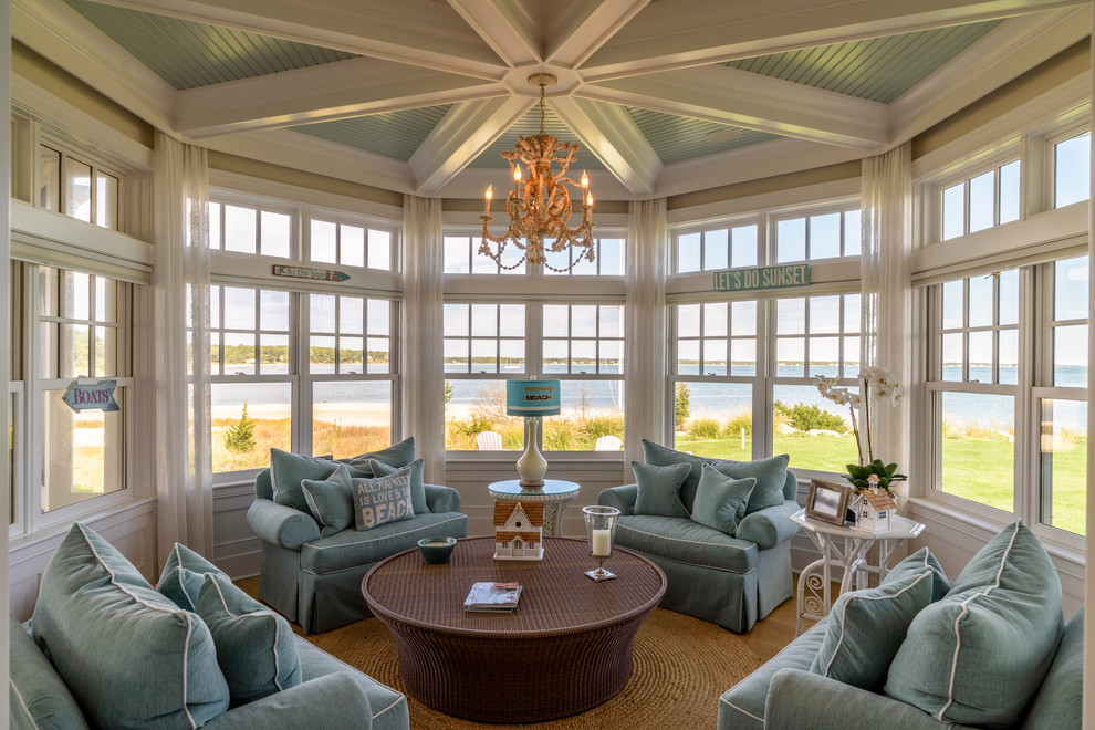 Beach Style Sunroom - Beach Style - Sunroom - New York