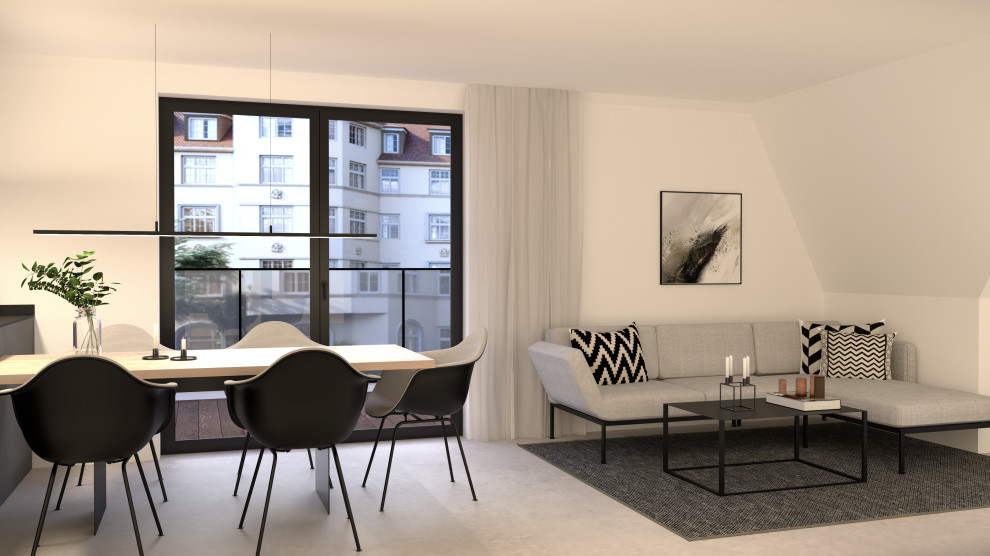 Entwurf Penthouse Wohnung München