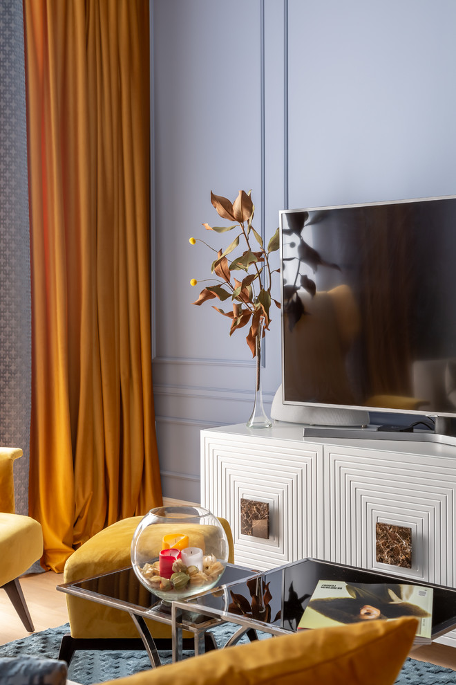 Благородная эклектика. Квартира в Москве.