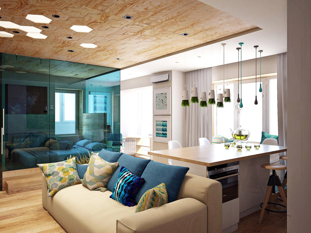 КВАРТИРА С ОТКРЫТЫМ ПРОСТРАНСТВОМ