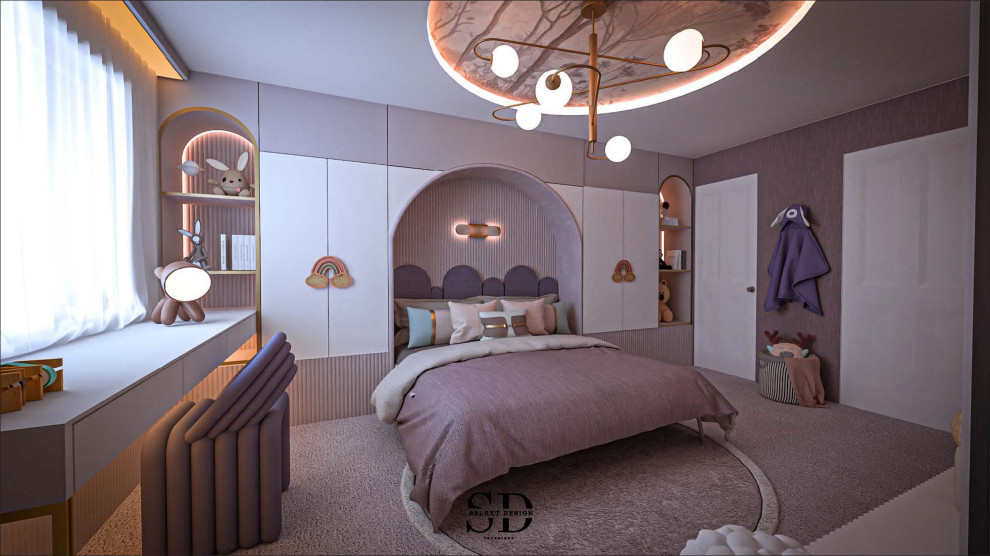 Girl's Bedroom Design