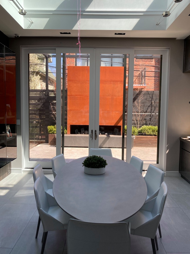 Modern Kitchen Extention Garden
