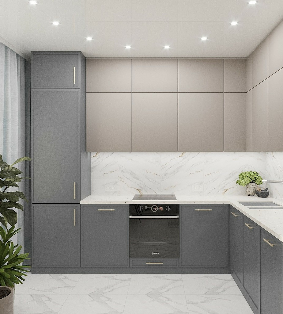 Дизайн кухни-гостиной