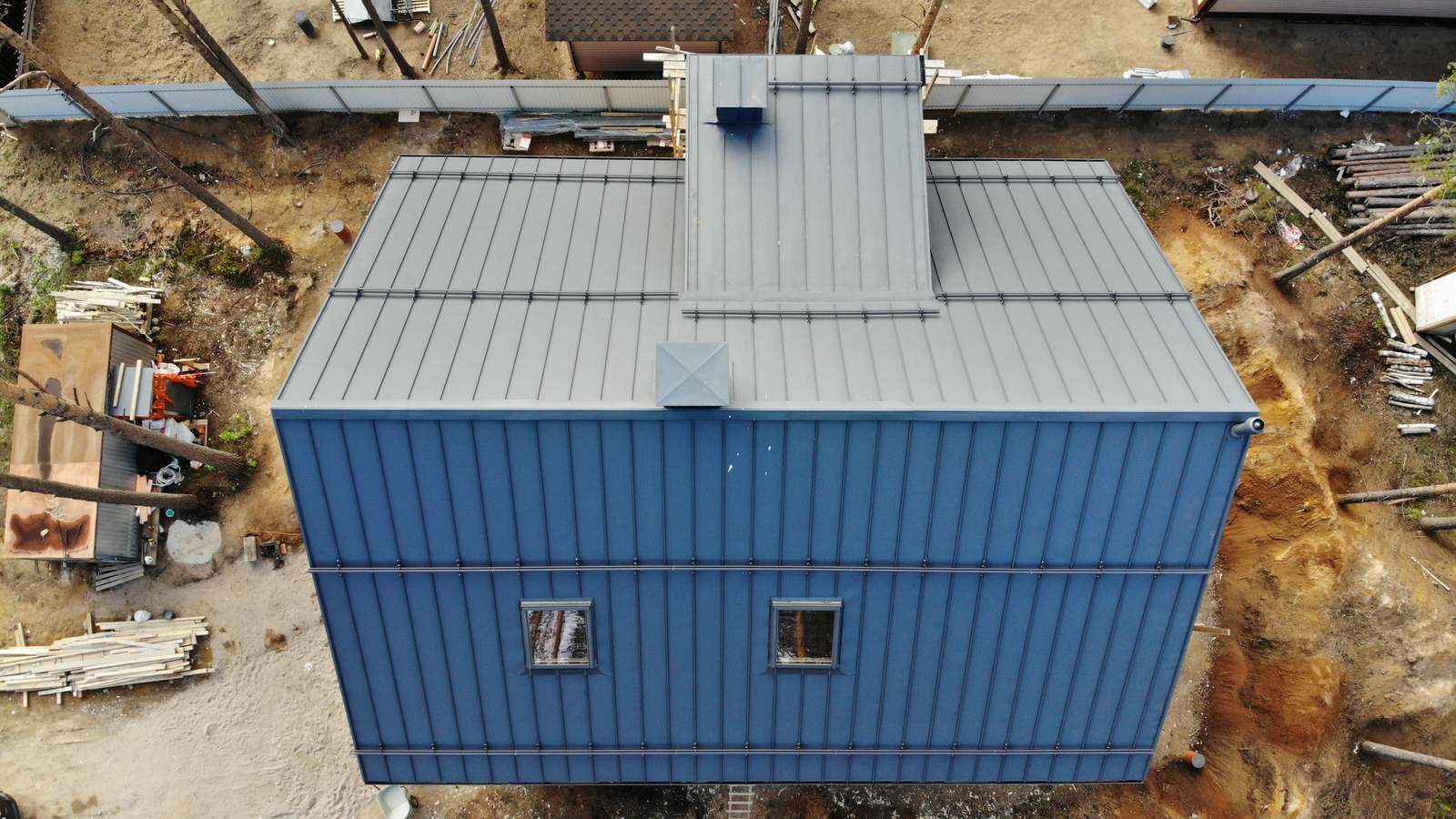 Дом в скандинавском стиле.