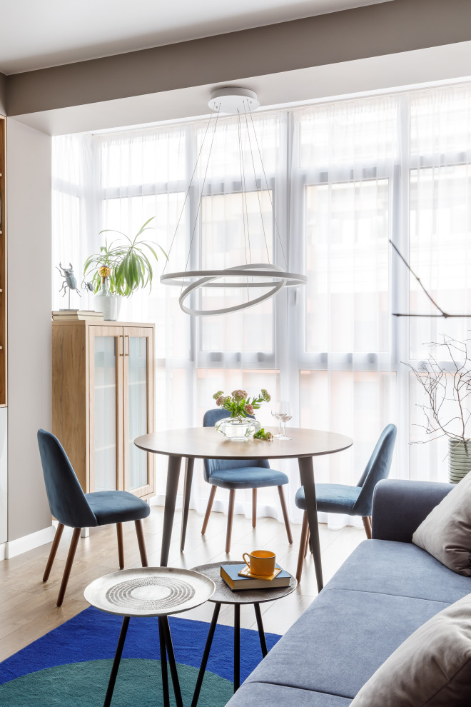 Светлая квартира с яркими акцентами 51 м²