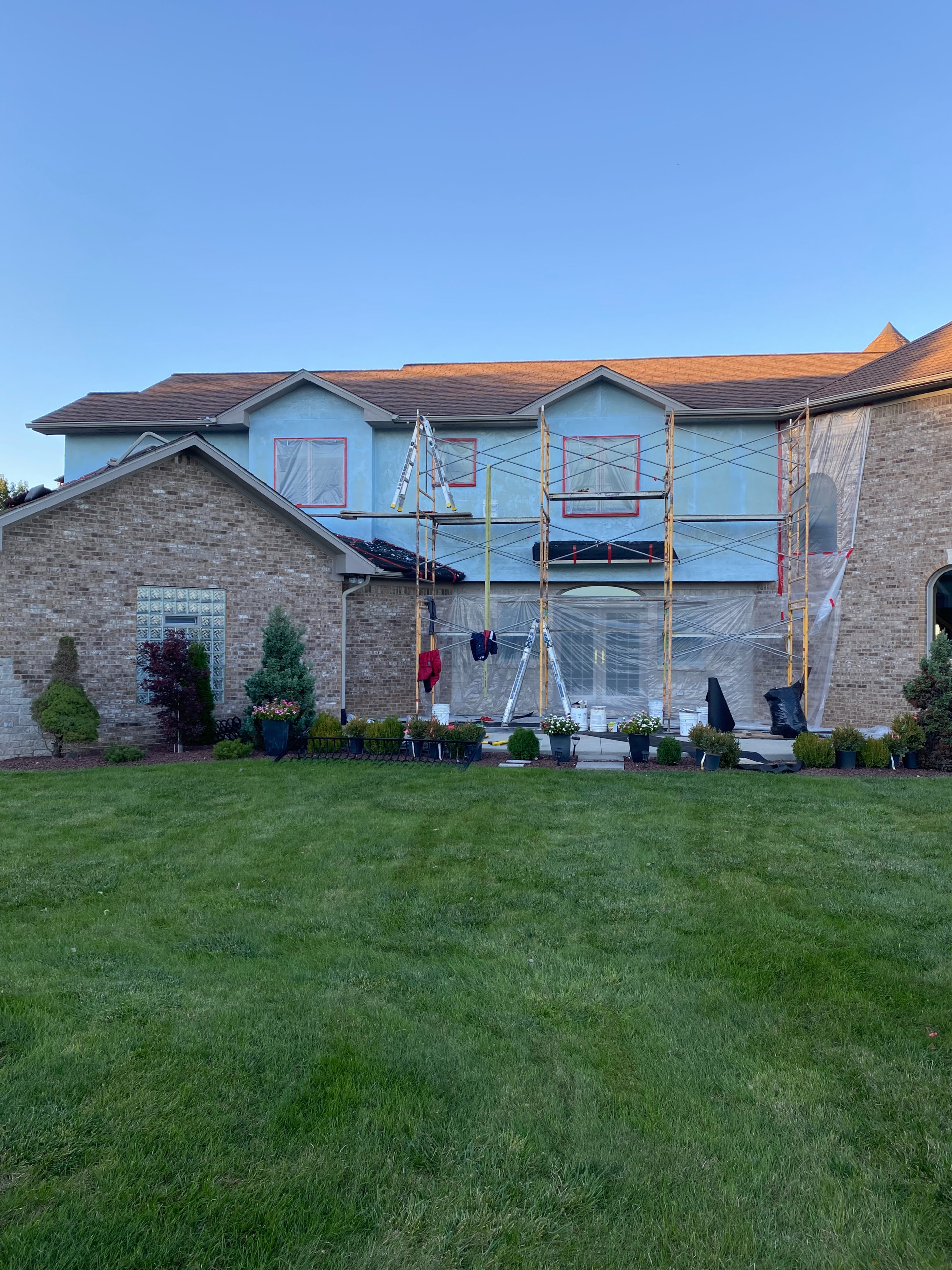 Stucco EIFS Siding Project