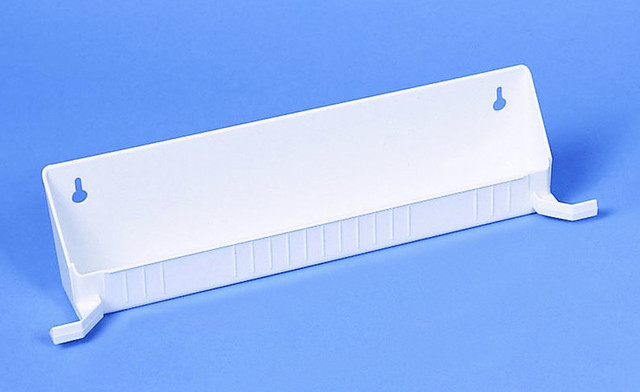 Rev-A-Shelf 6561-14-4 6561 Series 14" Tab Stop Sink Front Tip-Out - White