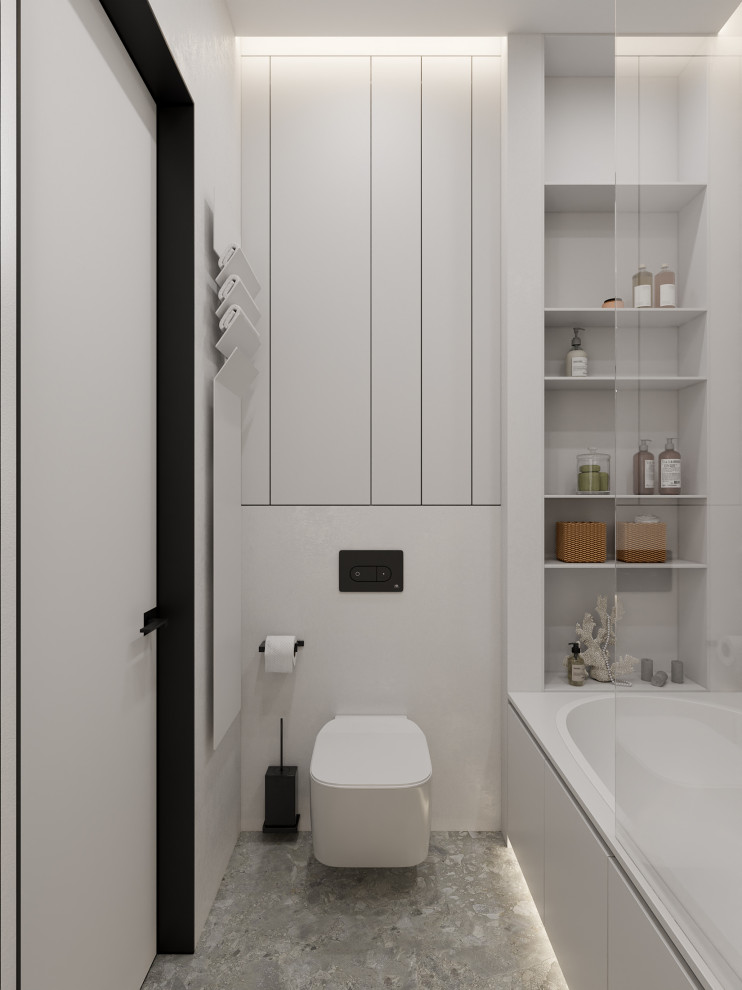 Дизайн трёхкомнатной квартиры в ЖК "Дом на Зелейной | Санкт-Петербург | Россия |