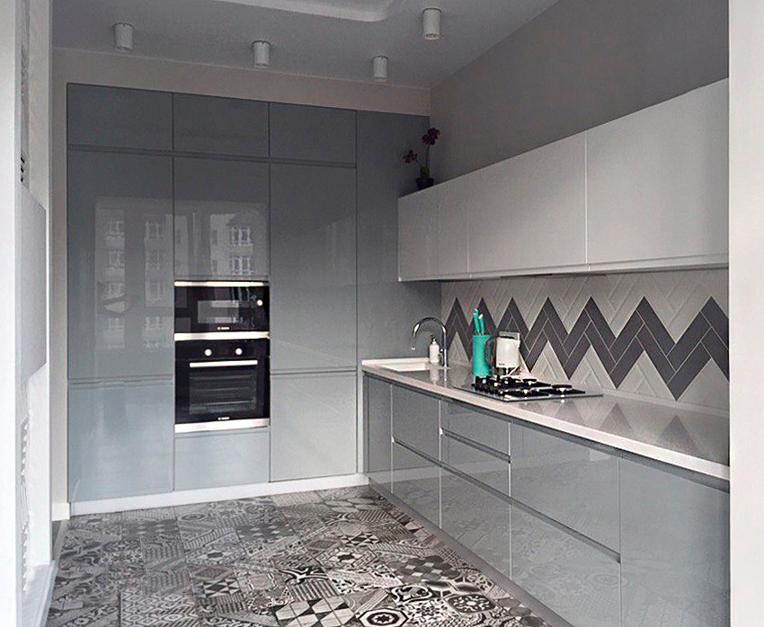 Фотографии реализованной кухни