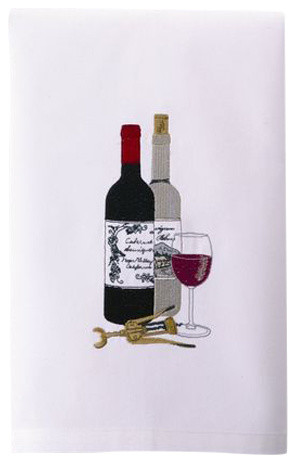 wine kitchen towels